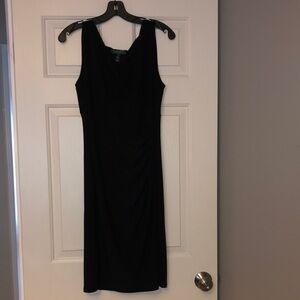 Lauren Ralph Lauren Black Midi Dress